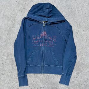 Vintage 90’s Ralph Lauren Polo Jeans Full Zip Hoodie Jacket